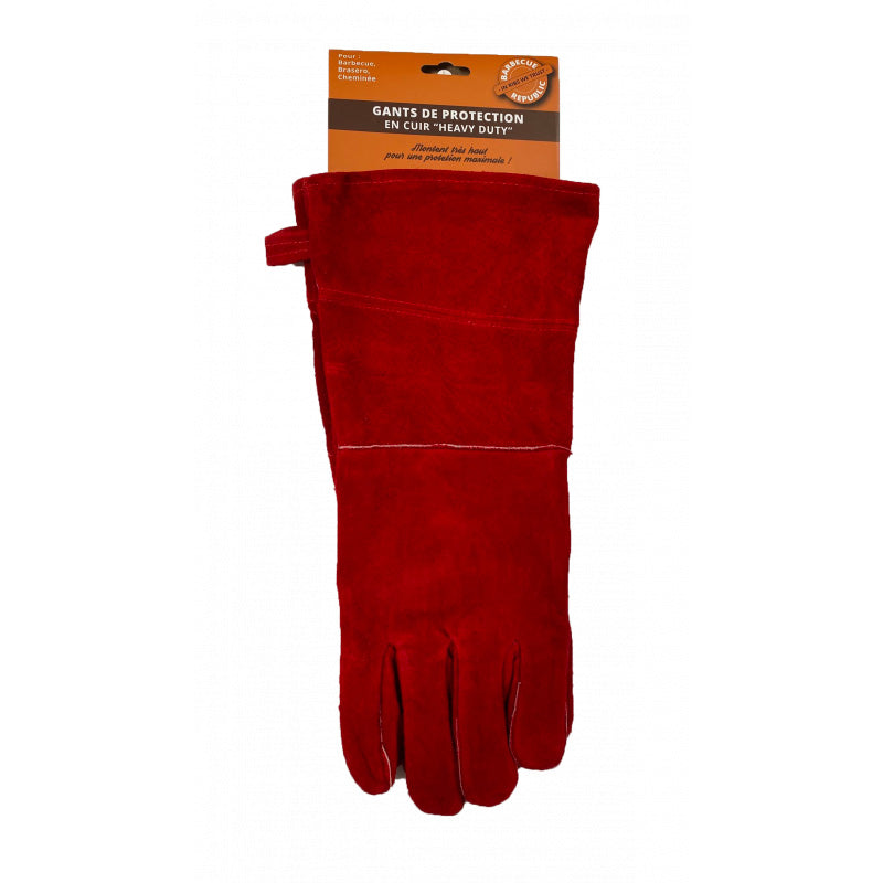 Gants De Soudure TIG En Cuir Bovin Taille 11 - Longueur 34,5 Cm - Résistants Haute Température (CE/EN ISO 21420) - Pour Métallurgie, Barbecue, Cheminée
